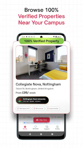 Скриншот 3 — amber: find student apartments