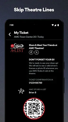 Скриншот 4 — AMC Theatres: Movies & More