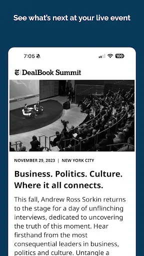Скриншот 5 — DealBook Summit