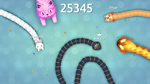 Скриншот 1 — Snake.io - веселые батл-игры