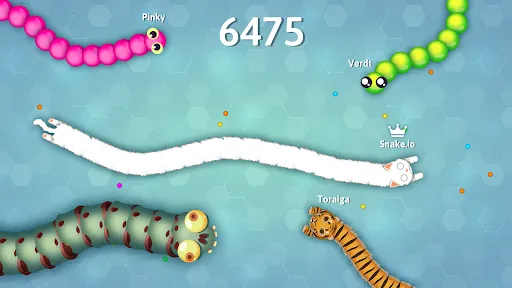 Скриншот 5 — Snake.io - веселые батл-игры