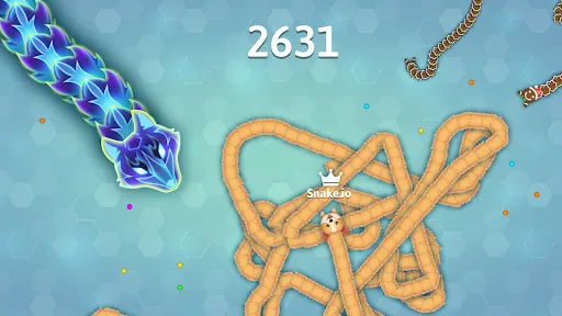 Скриншот 6 — Snake.io - веселые батл-игры