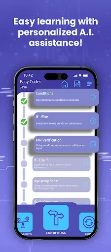 Скриншот 3 — EasyCoder AI: Learn Java