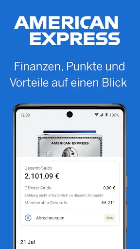 Скриншот 1 — Amex Deutschland