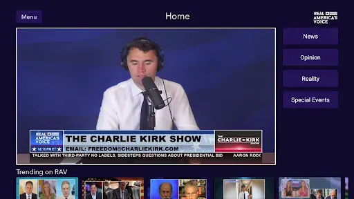 Скриншот 3 — Real America’s Voice News
