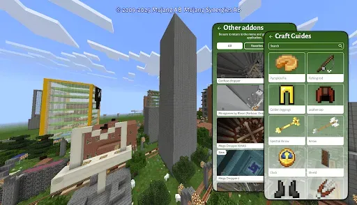 Скриншот 2 — мод на город в minecraft