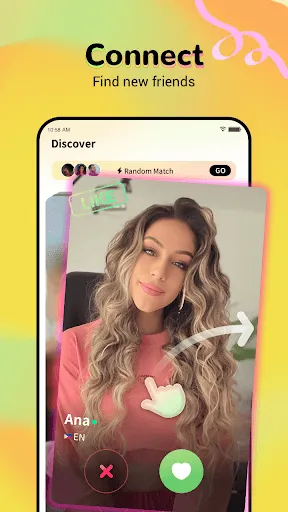 Скриншот 1 — Amigo - Chat & Video Party