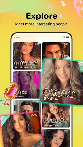 Скриншот 2 — Amigo - Chat & Video Party