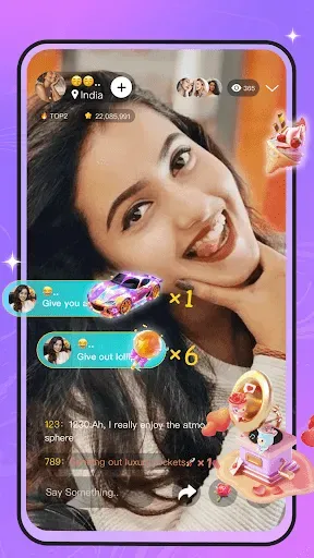 Скриншот 1 — AmiLive: 1v1 video chat