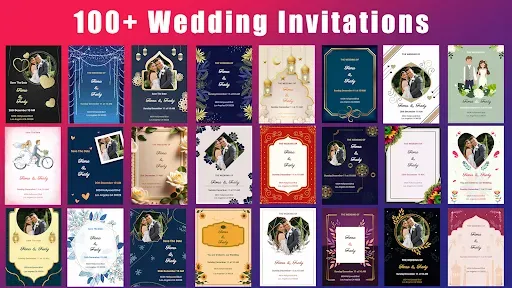 Скриншот 1 — Wedding Invitation Card