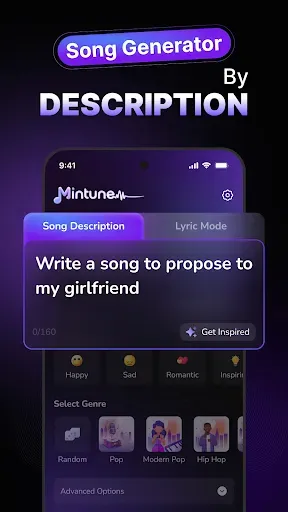 Скриншот 7 — Mintunes: AI Music & Cover
