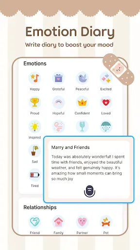 Скриншот 2 — Daily Journal Mood Tracker