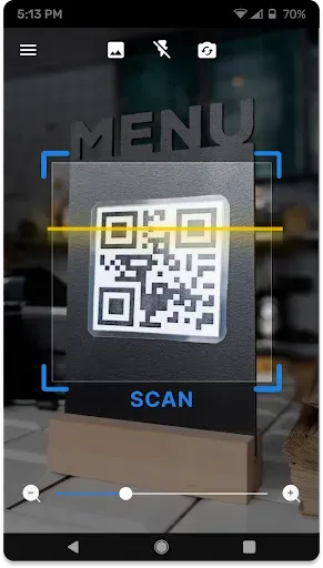 Скриншот 1 — сканер qr кодов