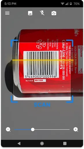 Скриншот 2 — сканер qr кодов
