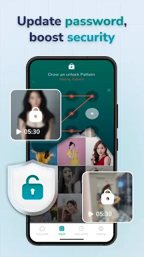 Скриншот 4 — Блокировка приложения - Lockit