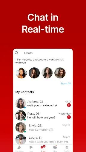 Скриншот 2 — AmoLatina: Latin Online Dating