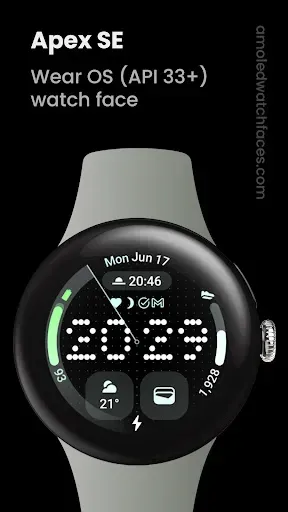 Скриншот 1 — Apex SE Watch Face