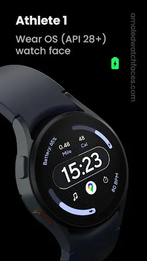 Скриншот 1 — Athlete 1 Watch face