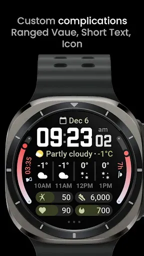 Скриншот 5 — Weather Forecast Watch Face