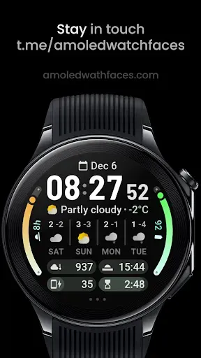 Скриншот 7 — Weather Forecast Watch Face