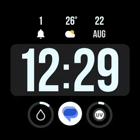 Скриншот 8 — Huge Time Watch Face