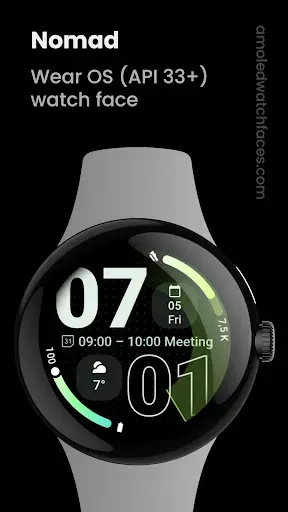 Скриншот 1 — Nomad Watch Face
