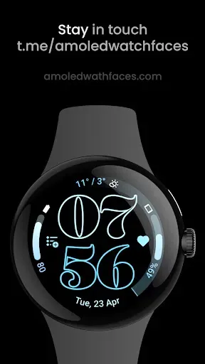 Скриншот 6 — Outlined Watch Face
