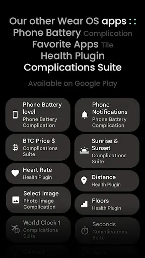 Скриншот 8 — Outlined Watch Face