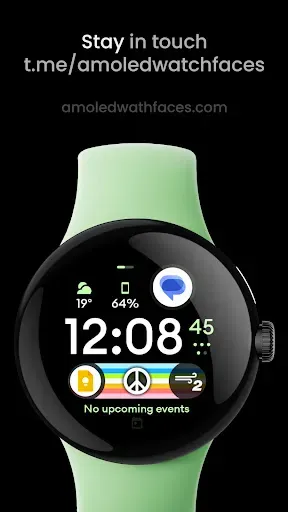 Скриншот 3 — Pride Flag Watch Face