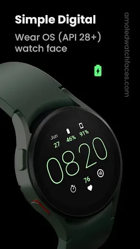 Скриншот 1 — Simple Digital Watch Face
