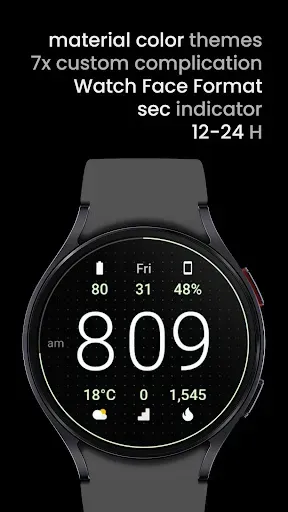 Скриншот 4 — Simple Digital Watch Face