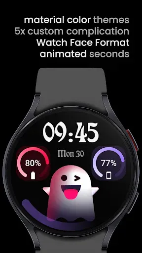 Скриншот 2 — Spooky: Halloween Watch Face