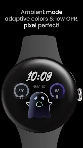 Скриншот 3 — Spooky: Halloween Watch Face