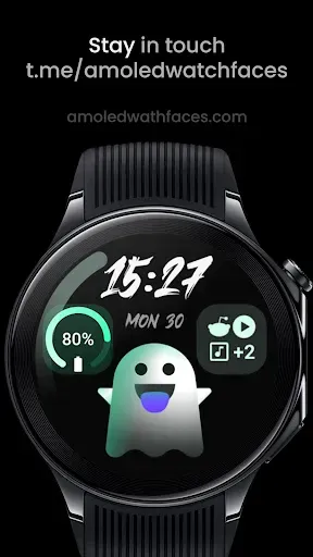 Скриншот 4 — Spooky: Halloween Watch Face