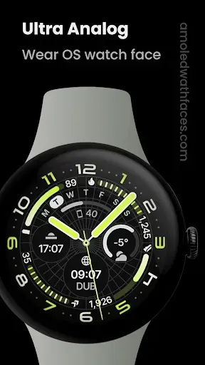 Скриншот 2 — Ultra Analog Watch Face