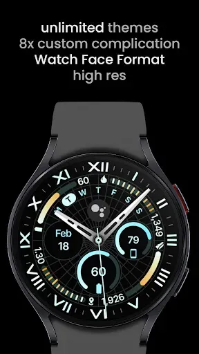 Скриншот 5 — Ultra Analog Watch Face