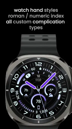 Скриншот 6 — Ultra Analog Watch Face