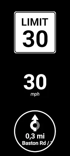 Скриншот 4 — HUD Speed limits and alerts