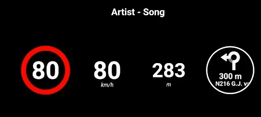 Скриншот 8 — HUD Speed limits and alerts