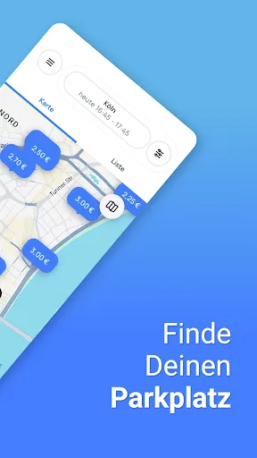 Скриншот 2 — ampido - Die Parkplatz-App