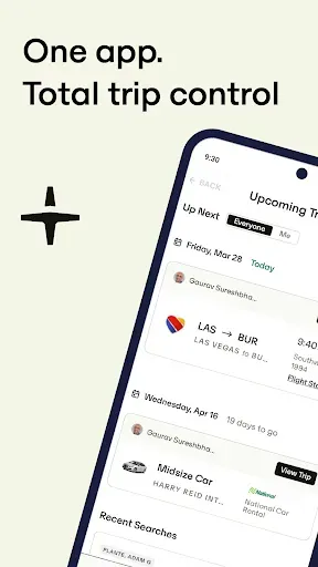 Скриншот 1 — AmTrav Business Travel