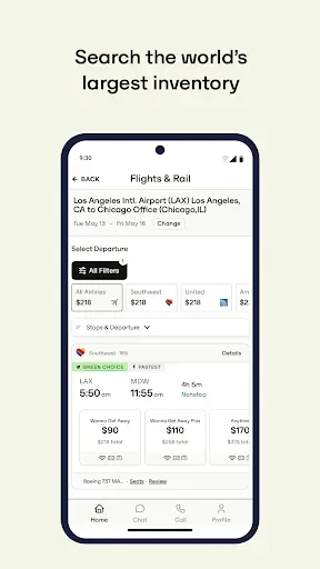 Скриншот 4 — AmTrav Business Travel