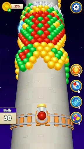 Скриншот 8 — Bubble Popper Ballz