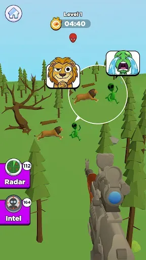 Скриншот 1 — Camo Hunt: Sniper Spy