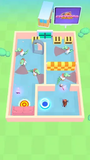 Скриншот 5 — Capybara Escape: Ninja Game