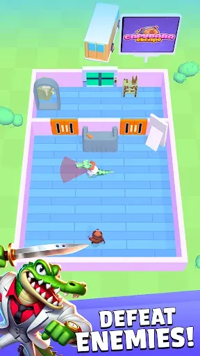 Скриншот 8 — Capybara Escape: Ninja Game
