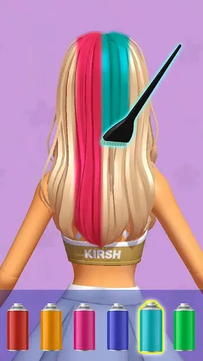Скриншот 3 — DIY 3D: Makeover Doll