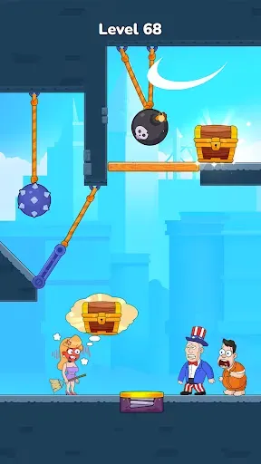Скриншот 8 — Cut Master: Fun Rope Cut Game