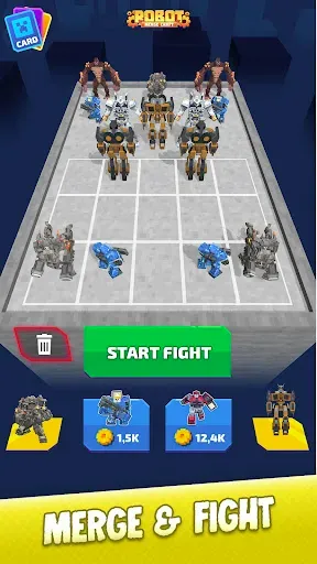 Скриншот 4 — Craft Robot: Merge Master