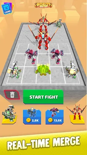 Скриншот 8 — Craft Robot: Merge Master